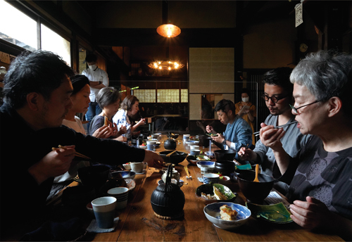 試食会の写真