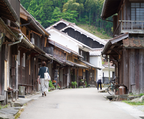 大森の町並みの写真