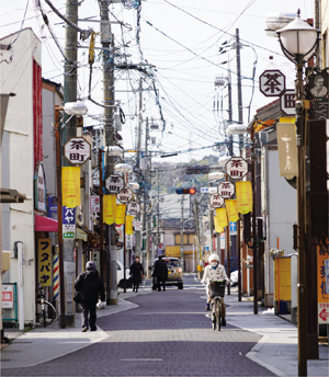 茶町商店街の写真