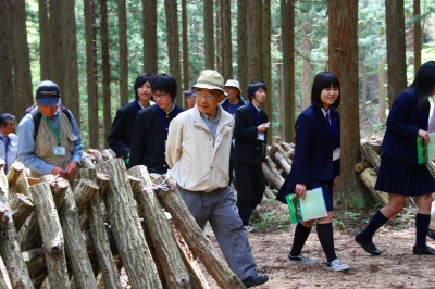 散策の様子