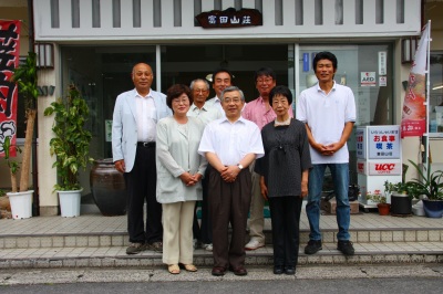 懇談参加者の皆さんと