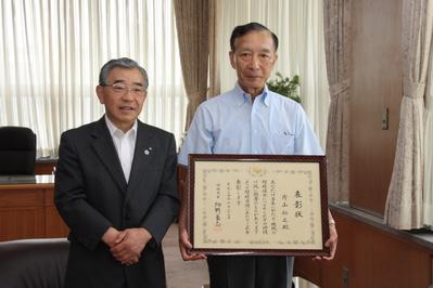 受賞された片山さんと