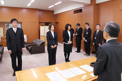 表彰式の様子