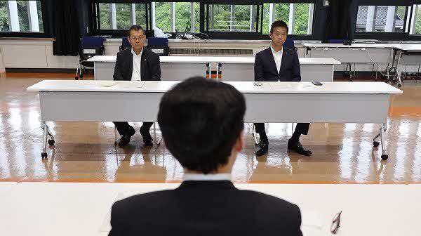 懇談の様子