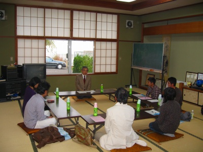 定住塾での懇談の様子