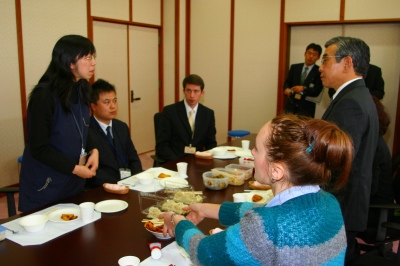 懇談会の様子