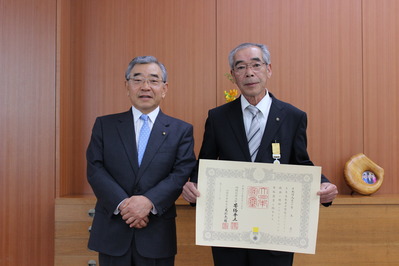 舟木清さんと知事