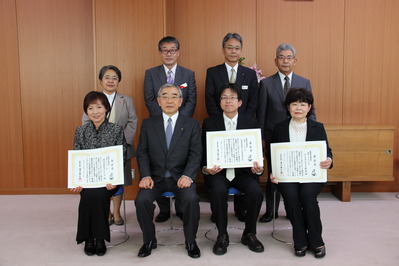 健康づくりグループ受賞者の皆さん