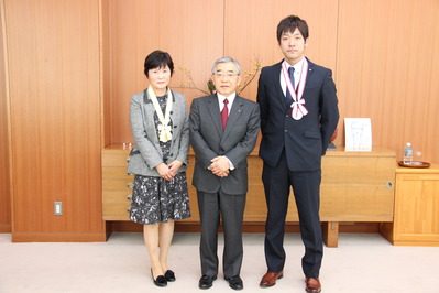 右：池田謙志さん左：河原知栄さん