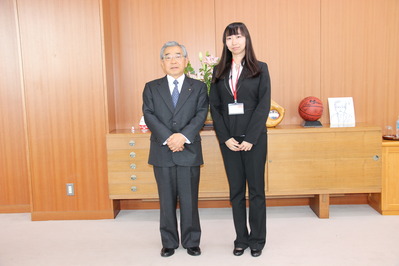 国際交流員の王穎さん