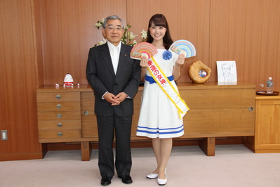 宝くじ「幸運の女神」の西脇千晶さん