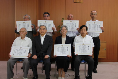 環境保全功労者のみなさん