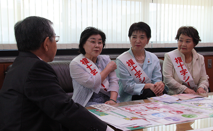 島根県連合婦人会のみなさんとの懇談
