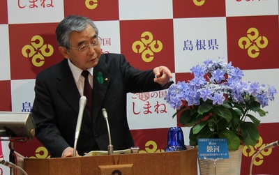 知事定例会見平成２８年４月２１日