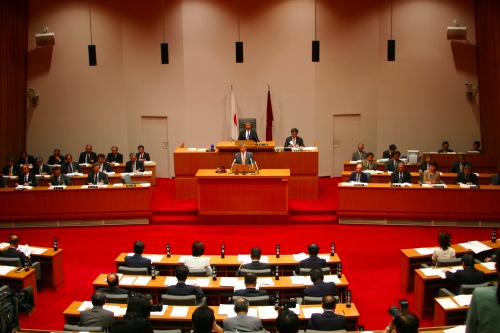 ６月定例県議会において代表質問及び一般質問