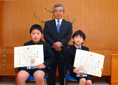 島根県青少年芸術文化表彰式の様子その1