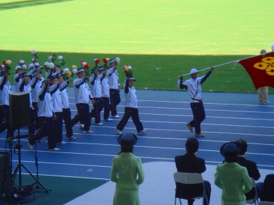 国民体育大会開会式の様子その1