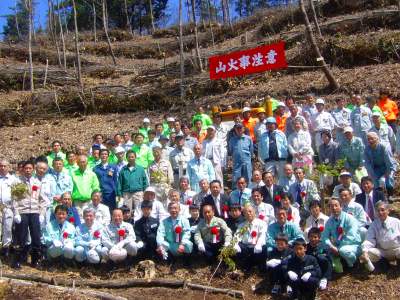 植樹祭の様子その1