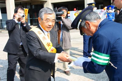 春の全国交通安全運動推進の集いの様子その1