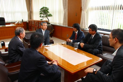 訪問の様子