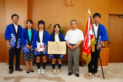 報告の様子