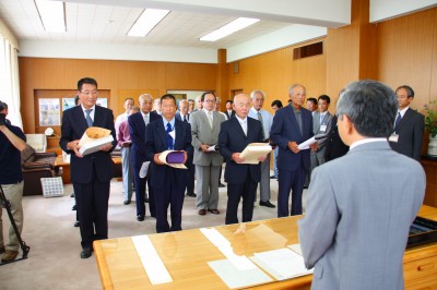 表彰の様子その1