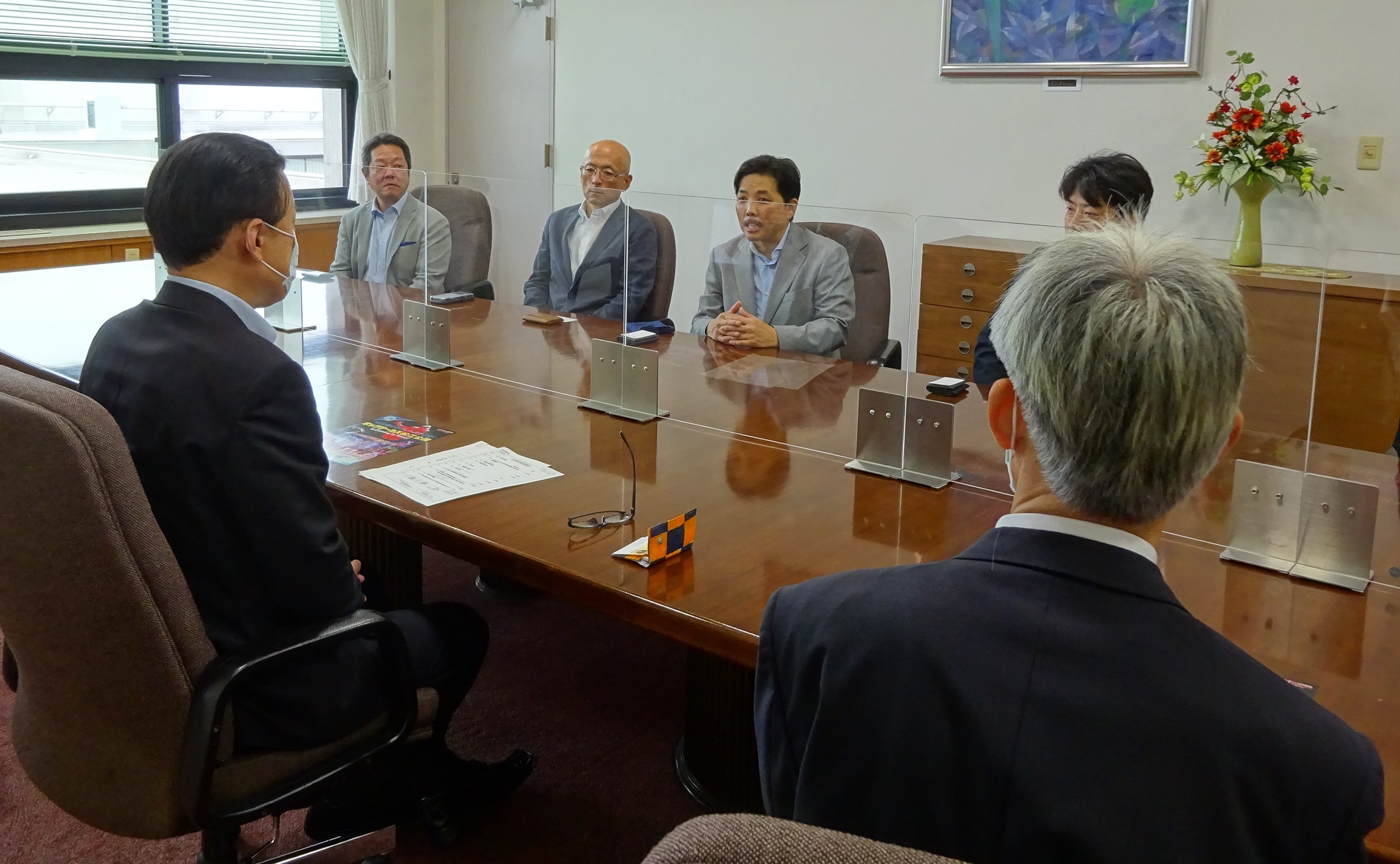 懇談のようす
