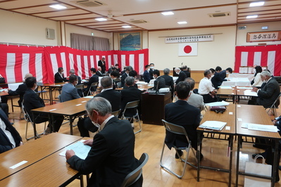 竣工式のようす