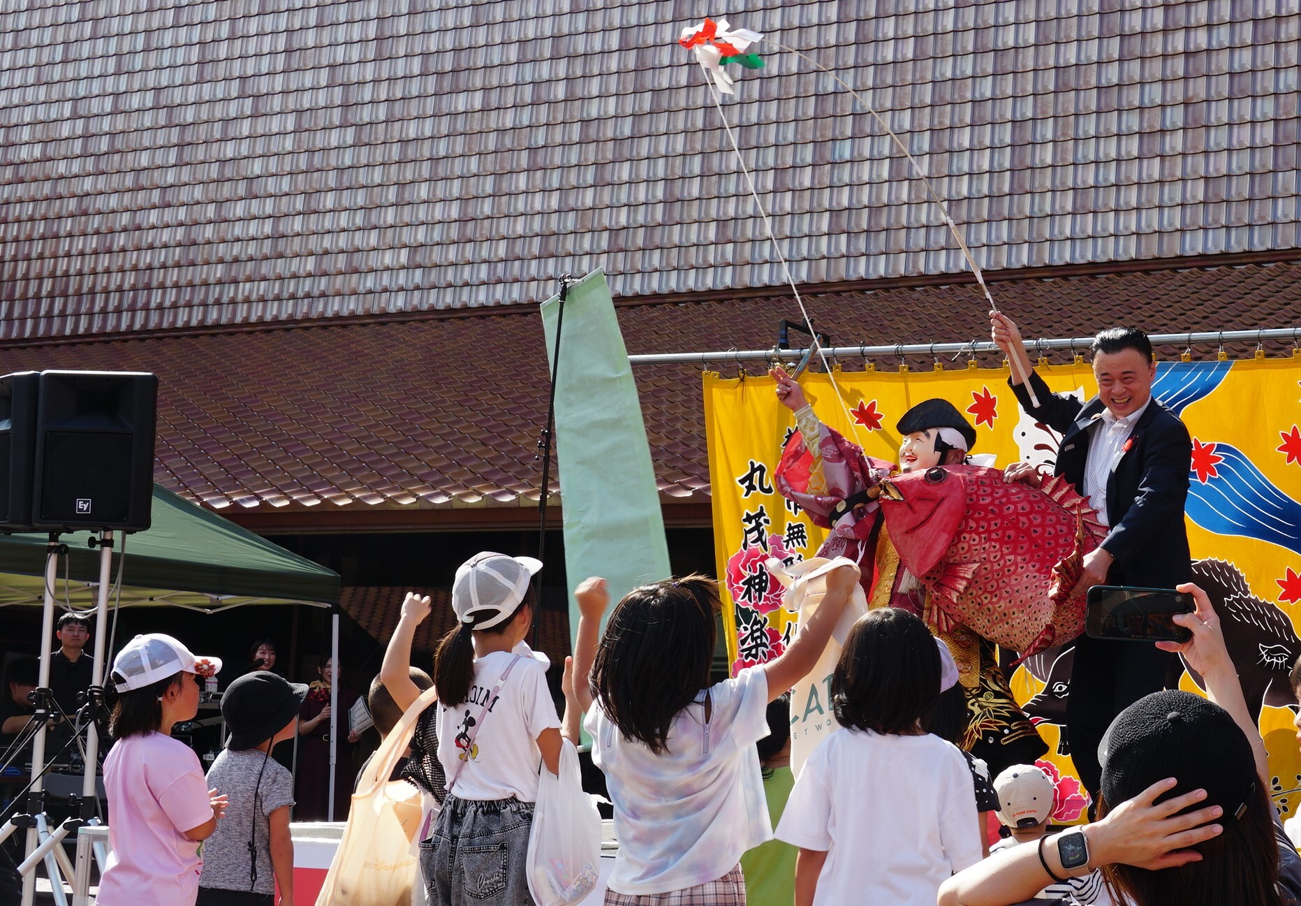 石見神楽上演(恵比寿)への参加