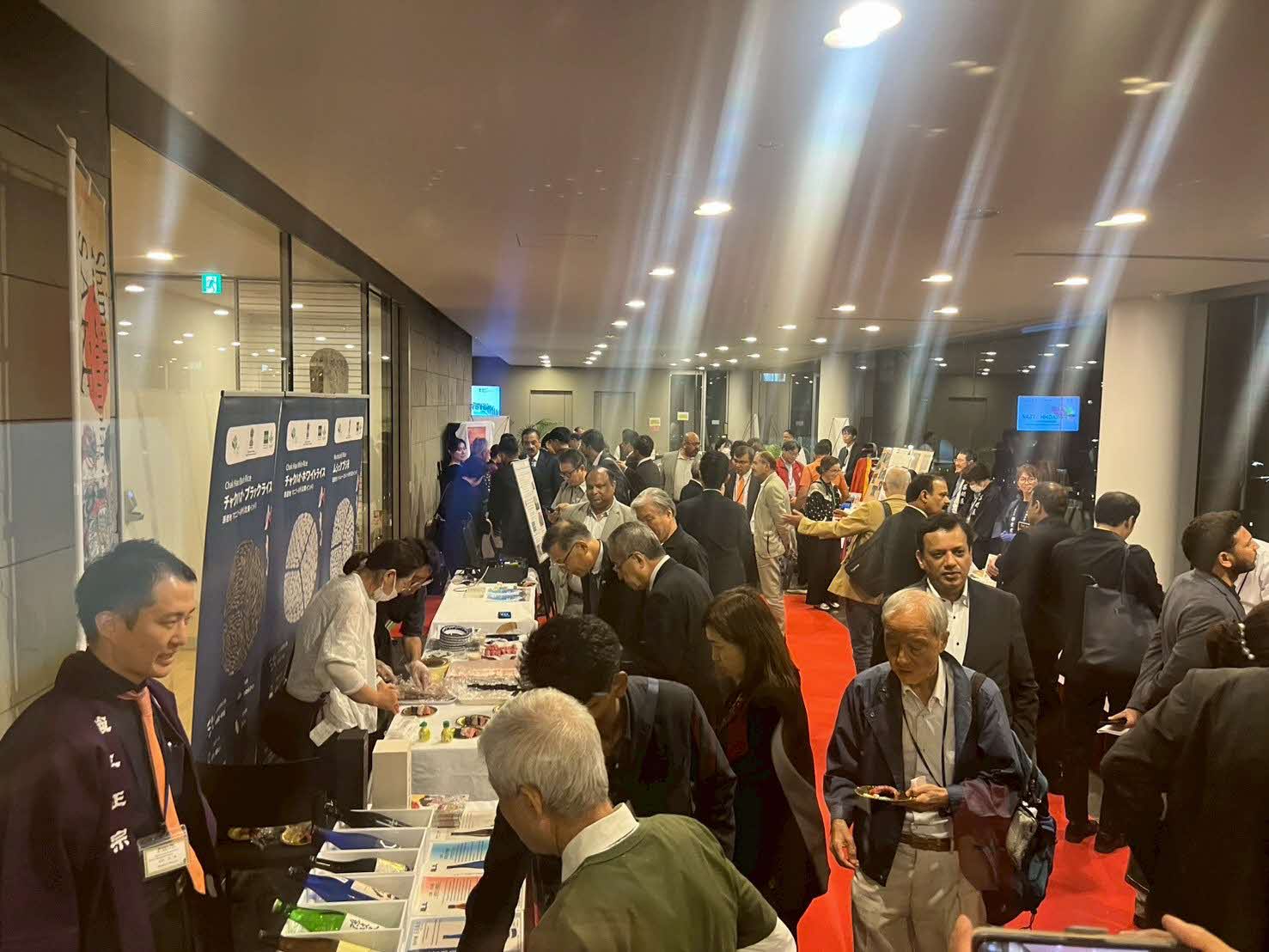 展示ブースのようす