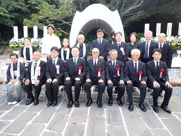 参列された皆さんと