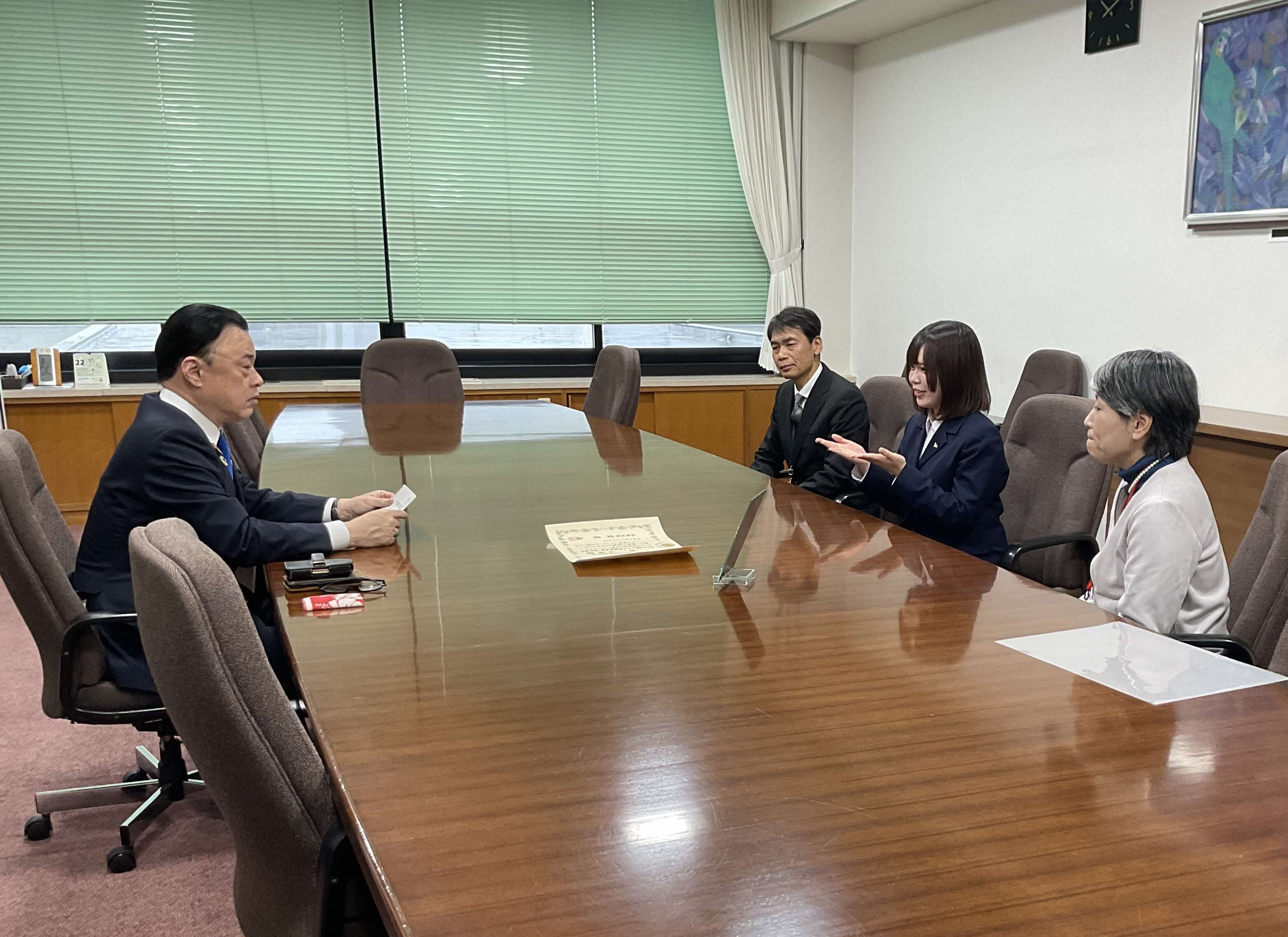 懇談のようす
