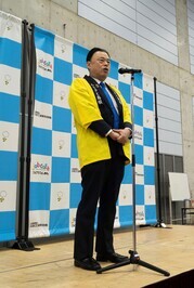 オープニングセレモニーでの知事あいさつ②