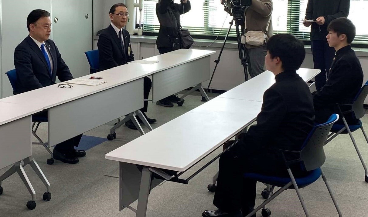 懇談のようす