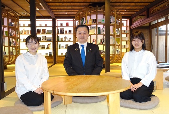 島根県立大学の学生の皆さんと