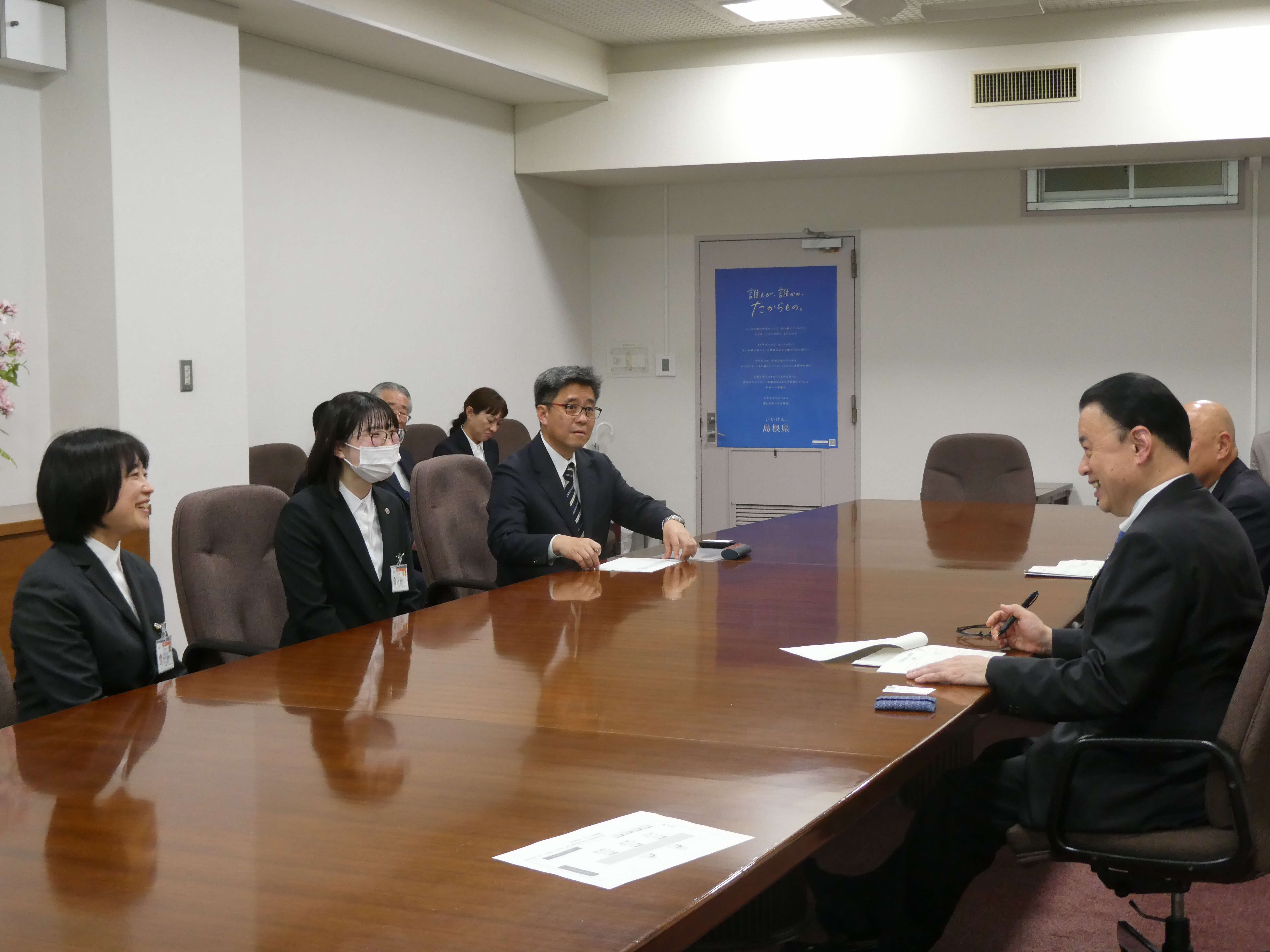 懇談のようす