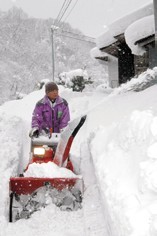 雪かきおまかせスノーレンジャーの写真