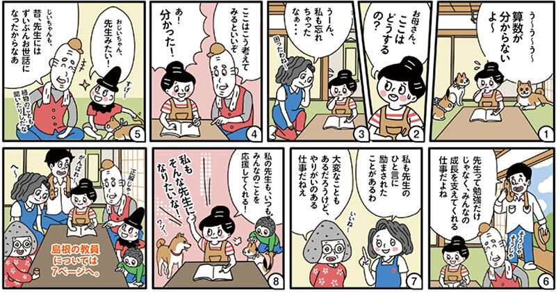 フォトしまねの紹介漫画