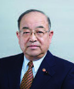 島根県議会副議長：田中八洲男の写真