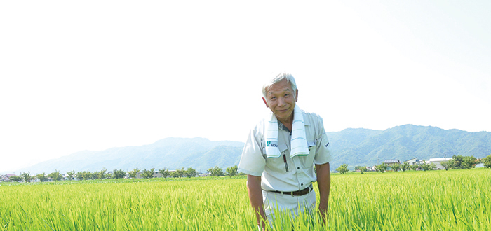 江角典広組合長の写真