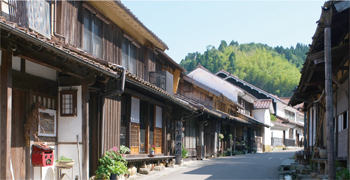 大森の町並みの写真