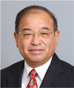 島根県議会議長：田中八洲男（たなかやすお）の写真