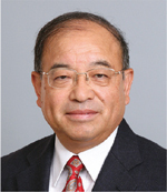 島根県議会議長：田中八洲男（たなかやすお）の写真