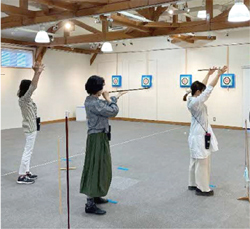 スポーツ活動の様子の写真