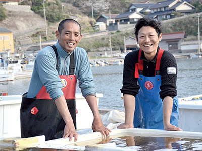 奥広樹さんと内田太一さんの写真