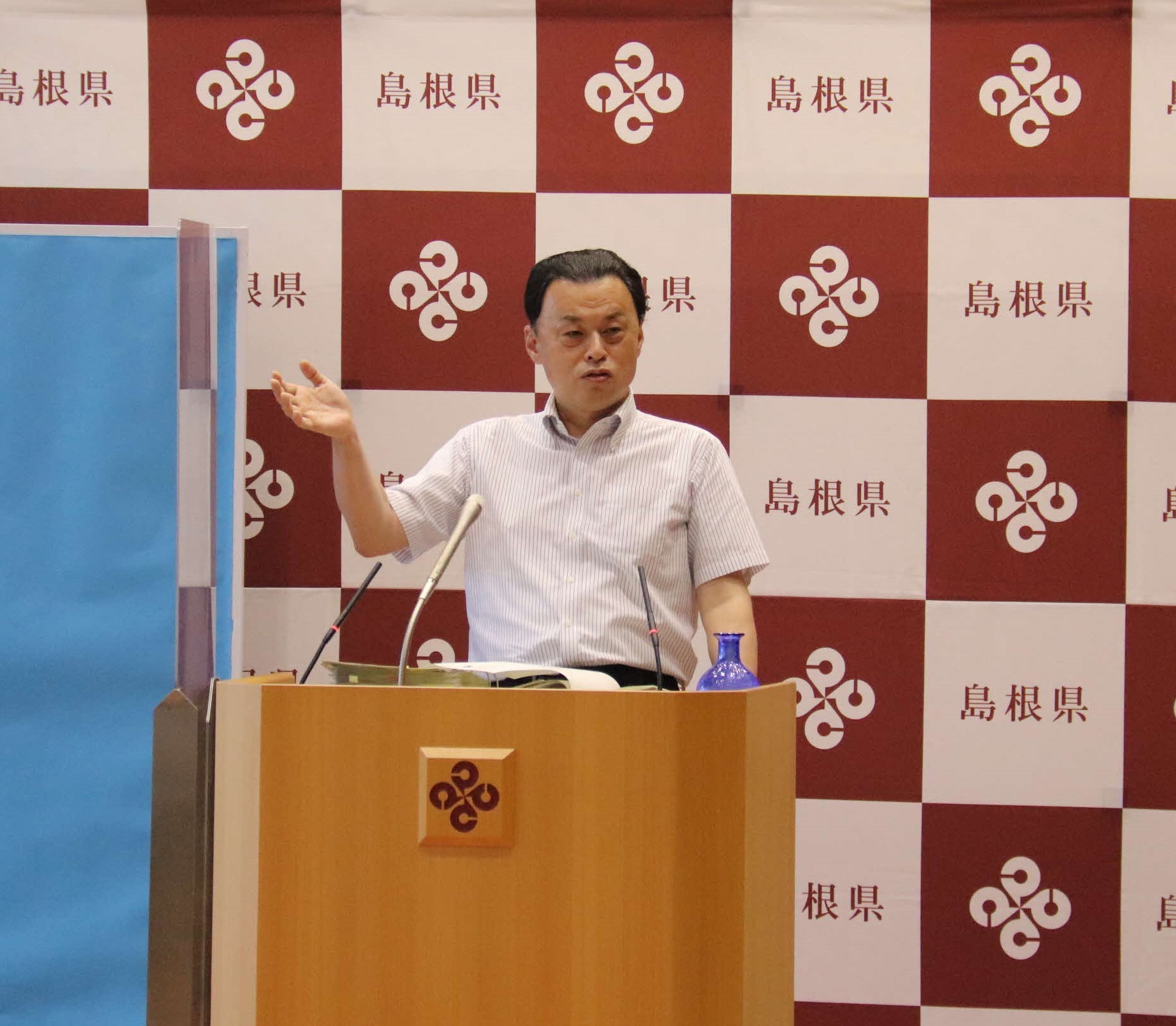 ８月２２日知事定例会見