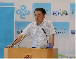 ８月２２日知事定例会見