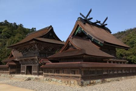 御修造を終え美しく蘇った出雲大社本殿