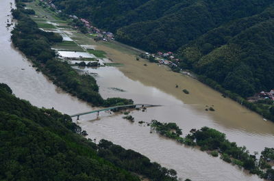 令和３年８月の江の川の氾濫状況