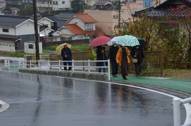 避難訓練の様子